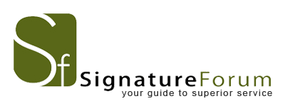 SignatureForum is a consumer advocacy group and online resource